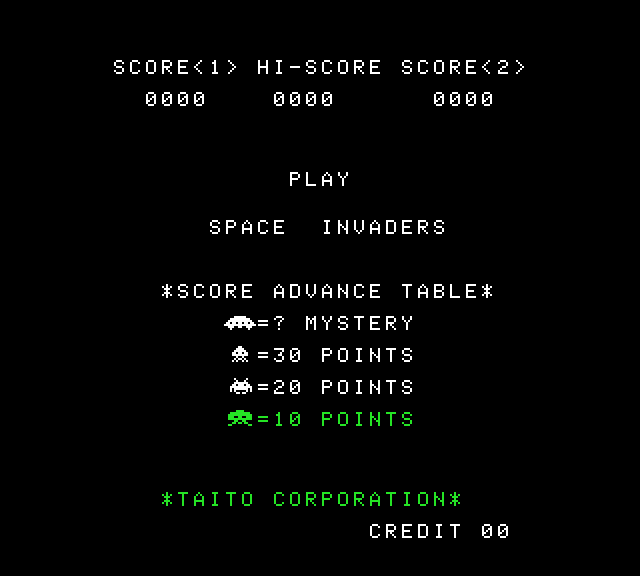 Space Invaders (arcade)
